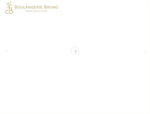 Tablet Screenshot of boulangeriebruno.com